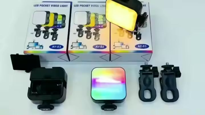 Led pocket video light